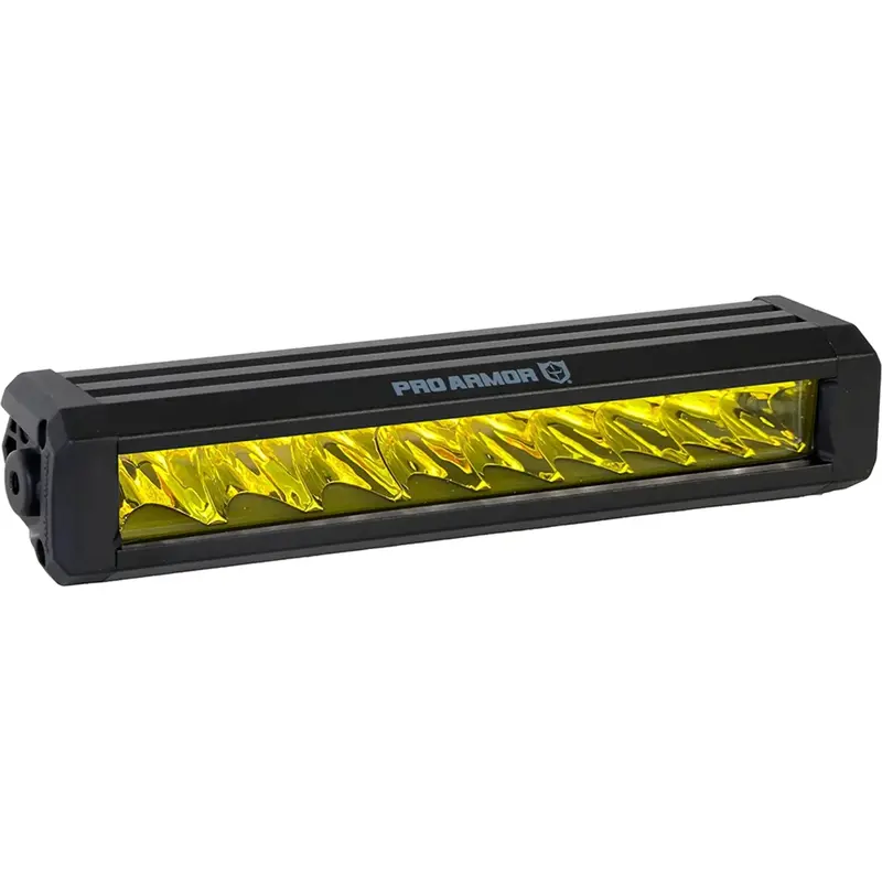 11" Spot Led Single Row Light Bar (Amber) 1