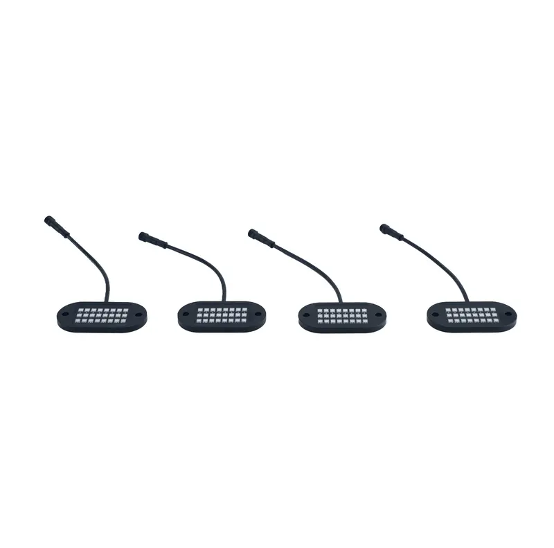 187 Style Rock Lights 2.0 W/ Control Harness 1