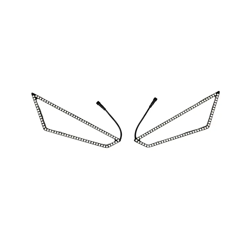 187 Style Rzr Pro Xp / Pro R / Turbo R Halos W/ Control Harness 1