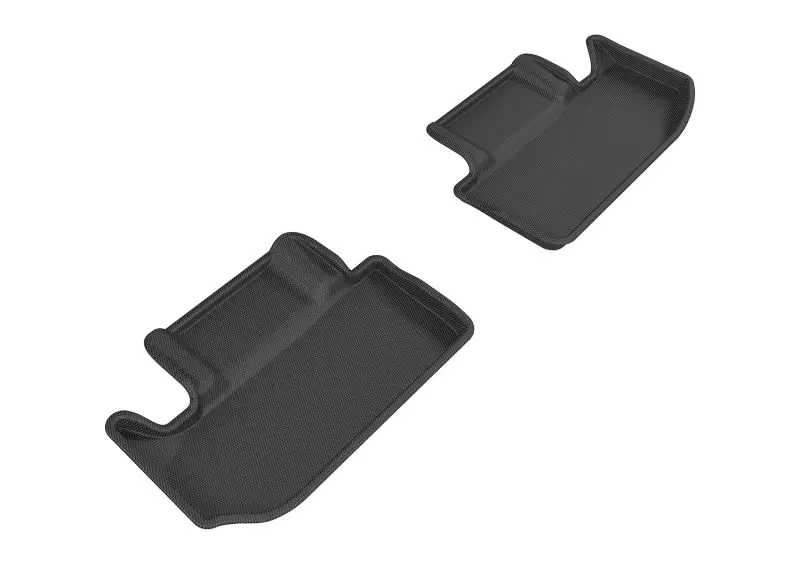 3D Maxpider 2011-2020 Dodge Challenger Kagu 2Nd Row Floormats - Black 1
