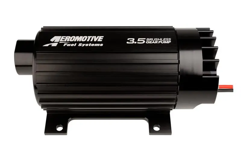 Aeromotive 3.5 Brushless Spur Gear External Fuel Pump - In-Line - 3.5Gpm 1