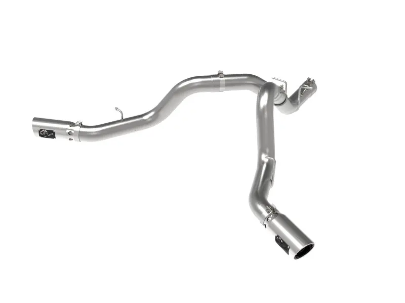 Afe Large Bore-Hd 4In 409Ss Dpf-Back Exhaust System W/Polished Tips 20 Gm Diesel Trucks V8-6.6L 1