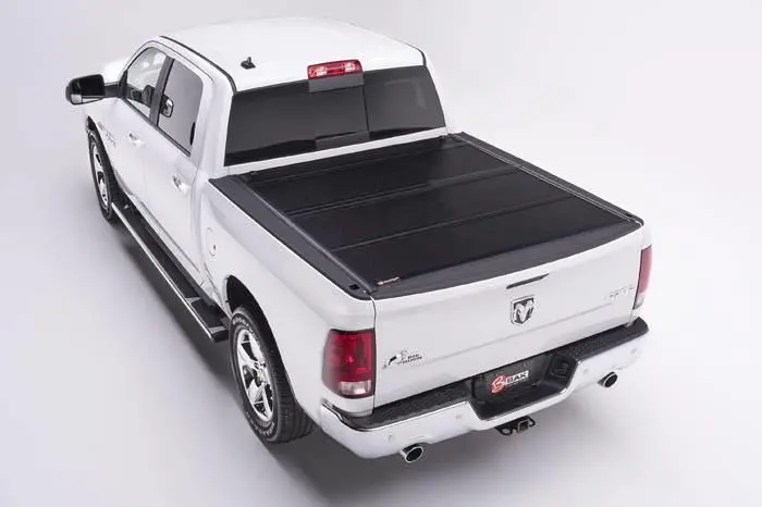 Bak Industries 2012-2017 Dodge Ram Hard Folding Tonneau Cover (6' 4" Bed) | Bakflip F1 - 772203Rb 1