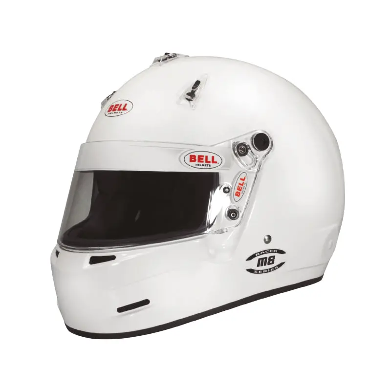Bell M8 Sa2020 V15 Brus Helmet - Size 58-59 (White) 1
