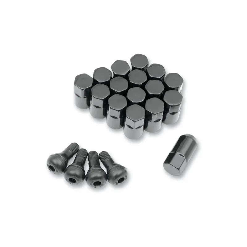 Black 3/8" Lug Nuts (16 Pack) 1