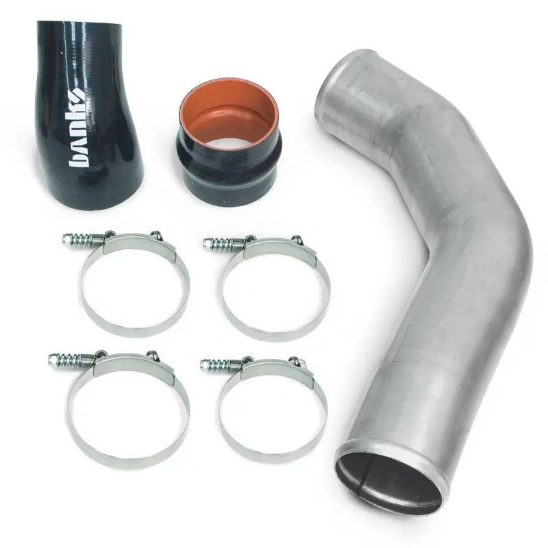 Boost Tube Kit Natural Finish Tubes 13-18 Ram 6.7 Driver Side Cold Side Only Banks Power 1
