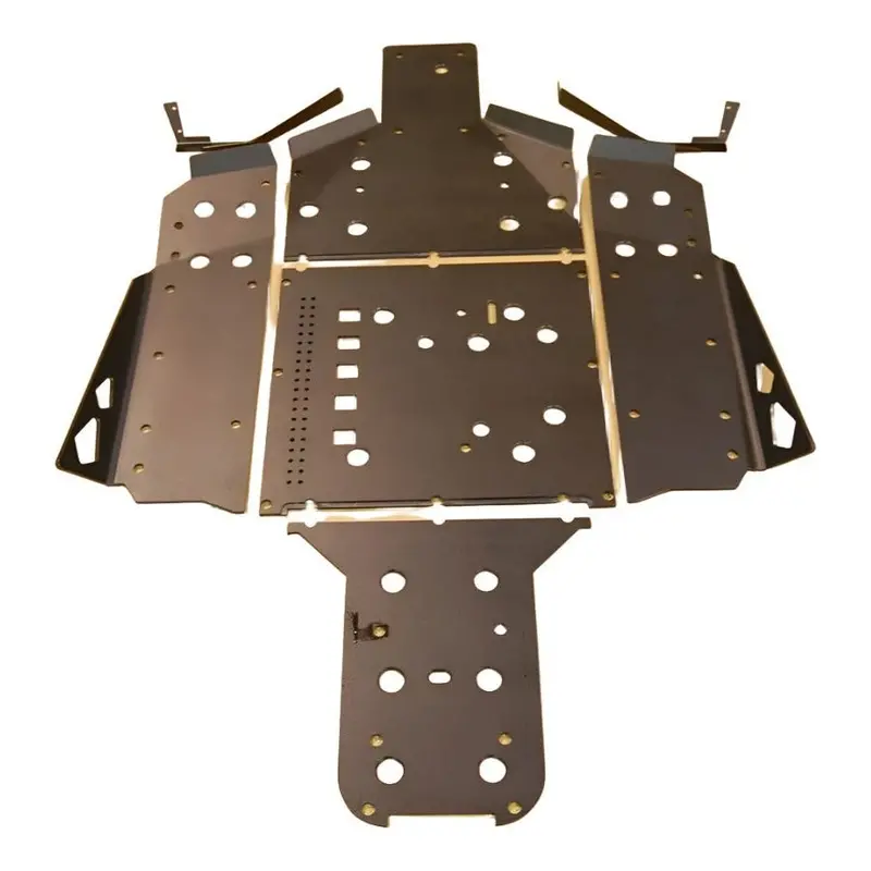 Can Am Commander (2011-2014) Full Skid Plate With Sliders 1