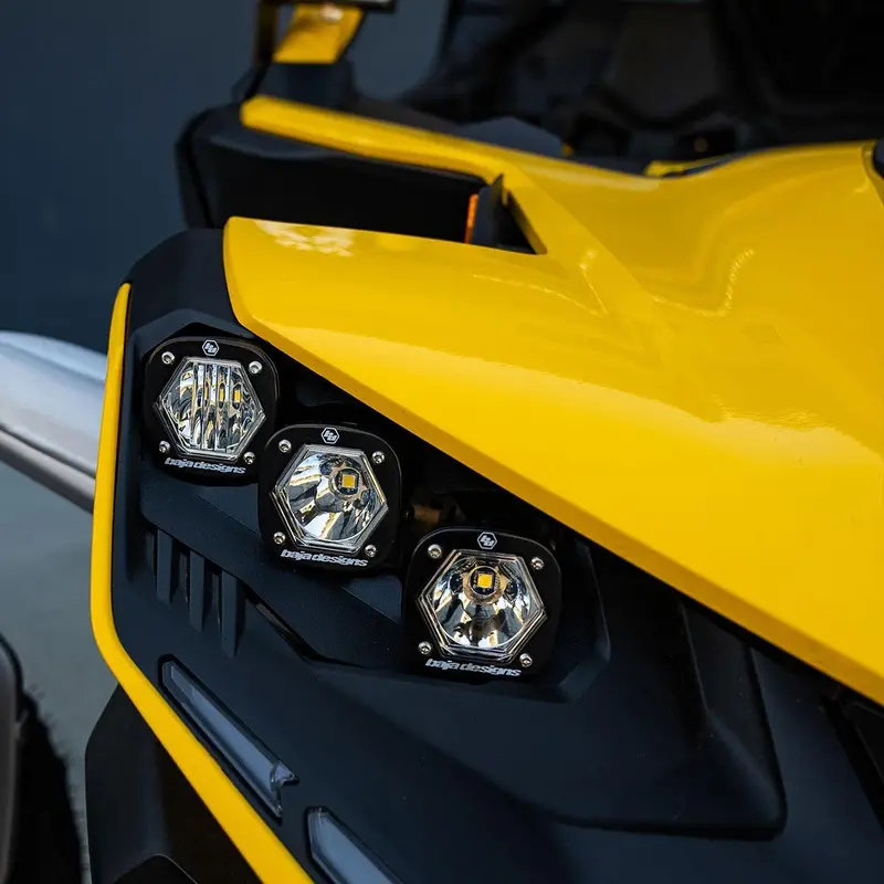 Can Am Maverick R Triple S1 "Unlimited" Headlight Kit 1