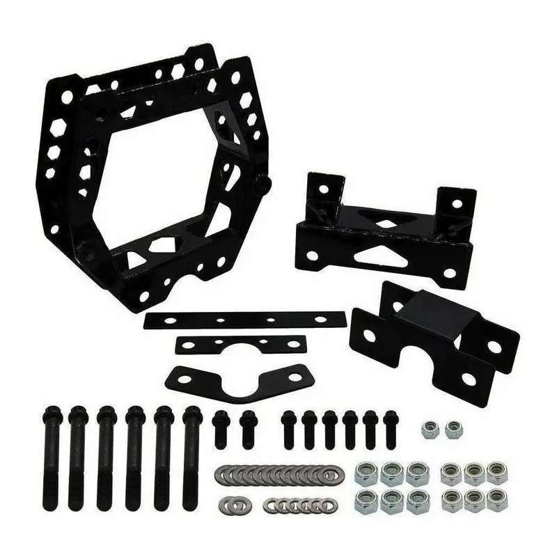 Can Am X3 Double Shear 4130 Front Bulkhead Gusset Kit 2