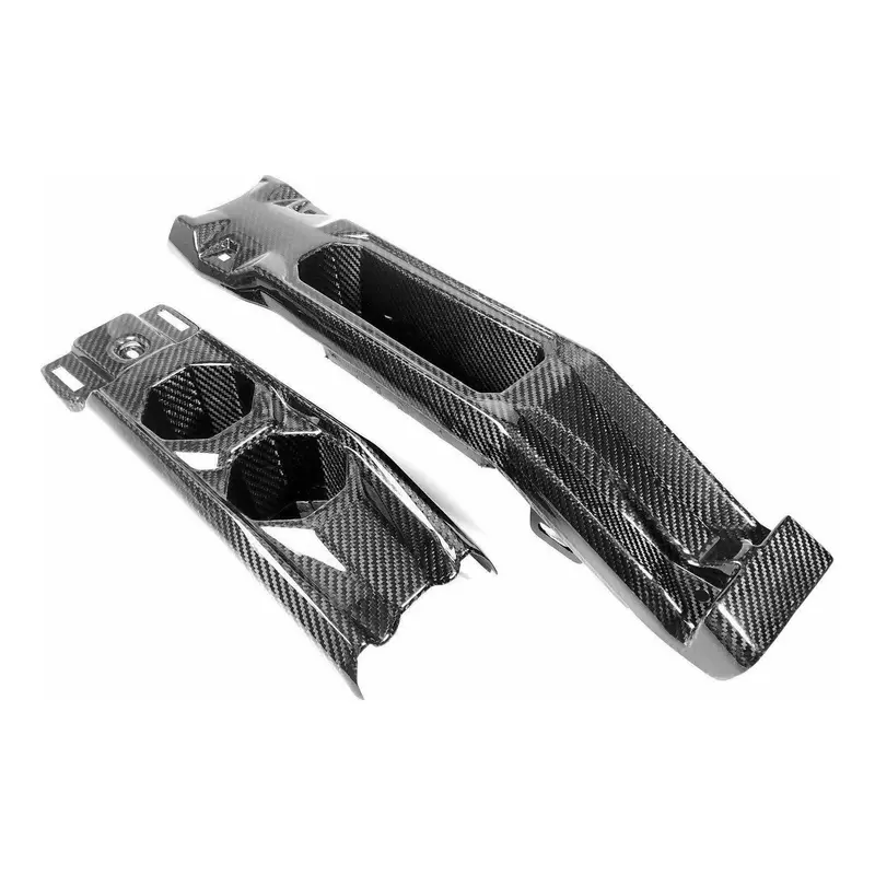 Can Am X3 Max Carbon Fiber Rear Console (With Cup Holders) 1