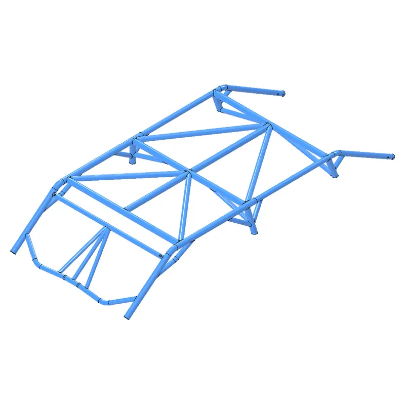 Can Am X3 Max Rivtab Diy (Weld Yourself) Roll Cage Kit 1