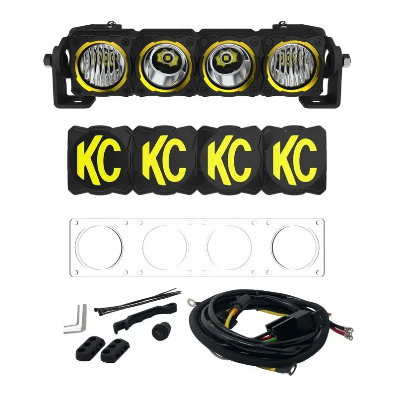 Can Am X3 Shock Tower Mount Flex Era Led Light Bar Bundle 1