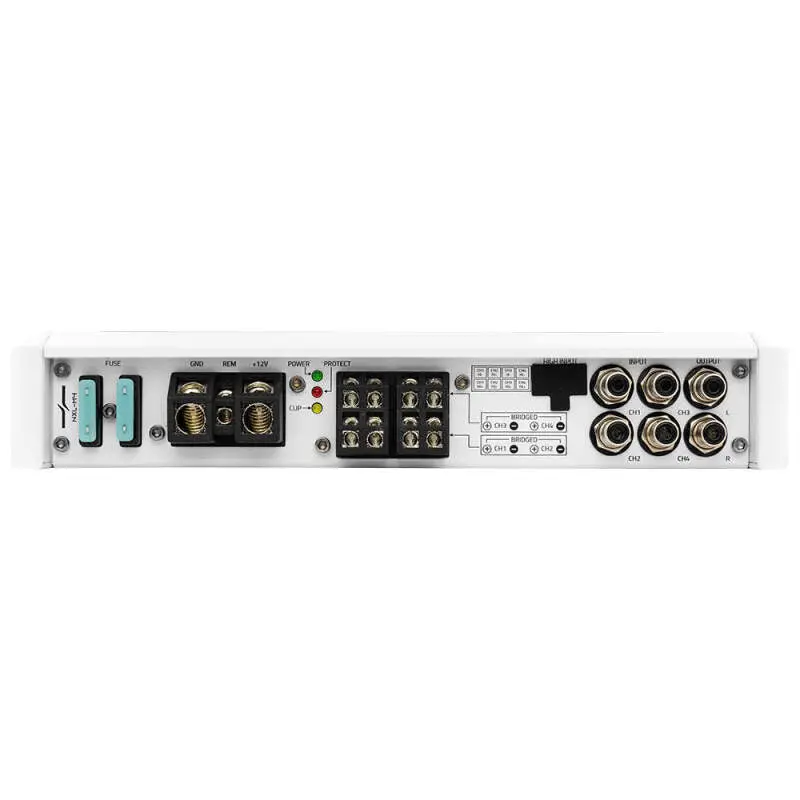 Ds18 4-Channel Class-D Amp Full-Range 2X 150 Watts Rms At4 Ohm Ip55 Waterproof Rating 1