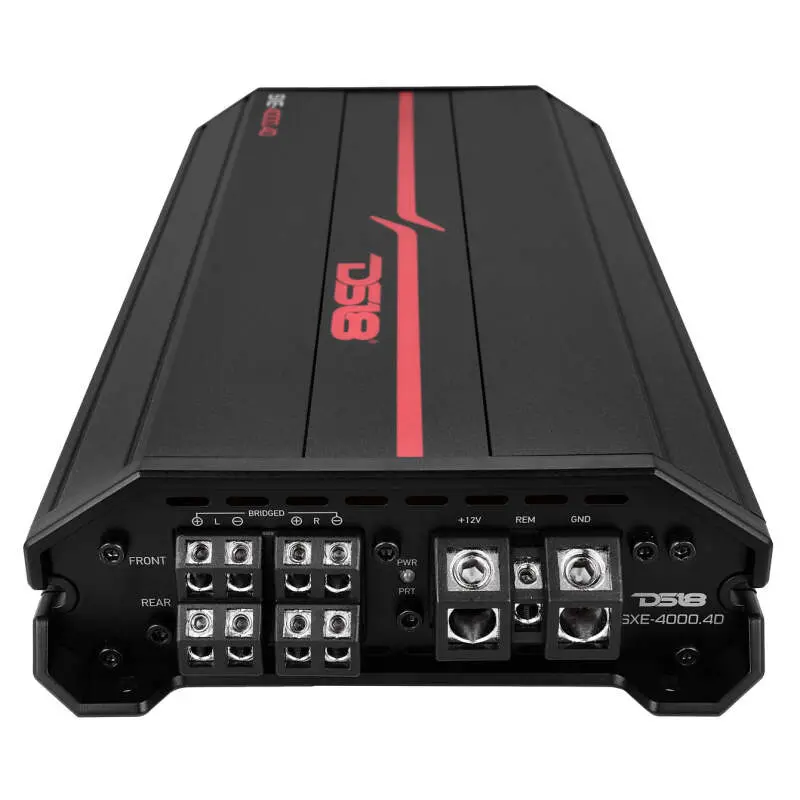 Ds18 4-Channel Sxe Amplifier Class D 2X 750/4Ohm Bridge 4 X 430/2Ohm 4 X 275/4Ohm Watts Rms- Black 1
