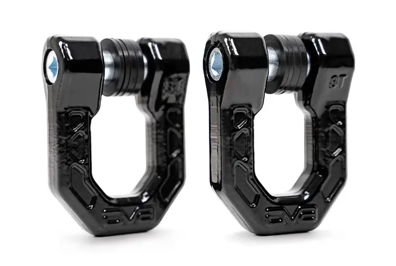 Elite Series 3/4" D-Ring Shackles | Pair 1