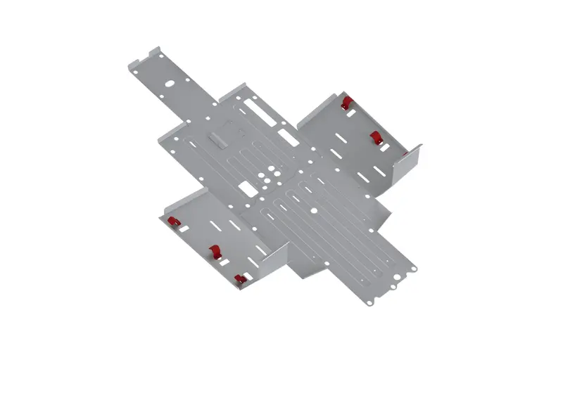 Honda Pioneer 700 Alloy Central Skid Plate 1