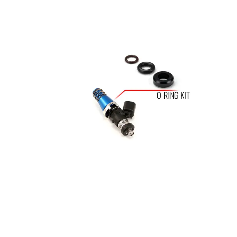 Injector Dynamics O-Ring/Seal Service Kit For Injector W/ 11Mm Top Adapter And Denso Lower Cushion 1