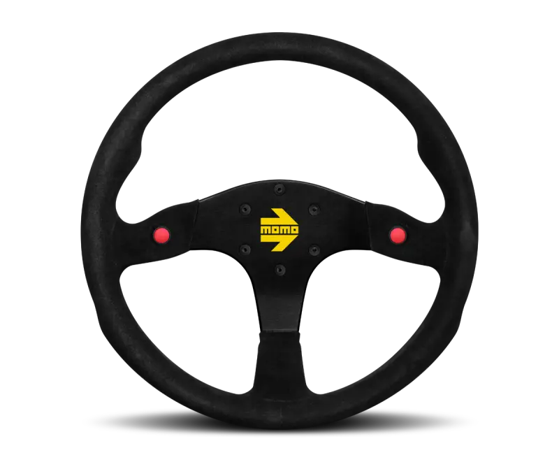 Momo Mod80 Steering Wheel 350 Mm -  Black Suede/Black Spokes 1
