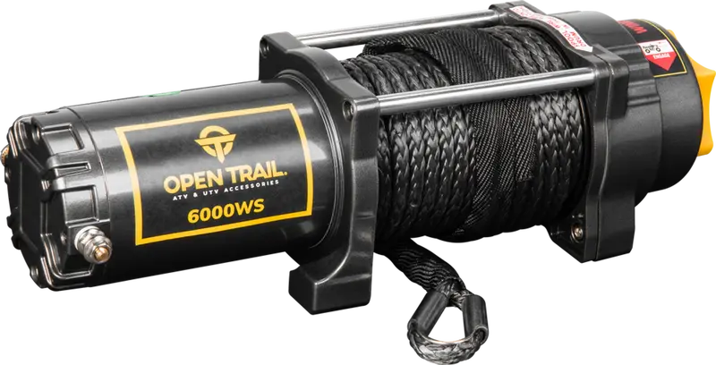 Open Trail 6000Lb Wide Body Synthetic Rope Winch 1