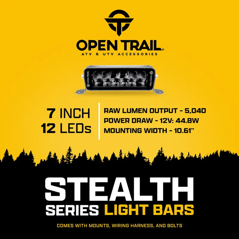 Open Trail Stealth Led Light Bars 1