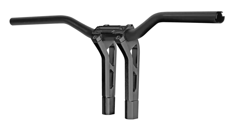 Performance Machine Phatbar H-Bar Assy, 9In Riser, 1-1/4In Bar, Int Wire, Gauge Mount - Black Ops 1
