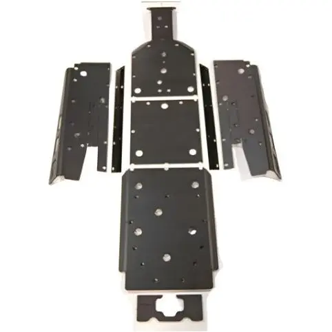 Polaris Rzr Full Skid Plate With Sliders 1
