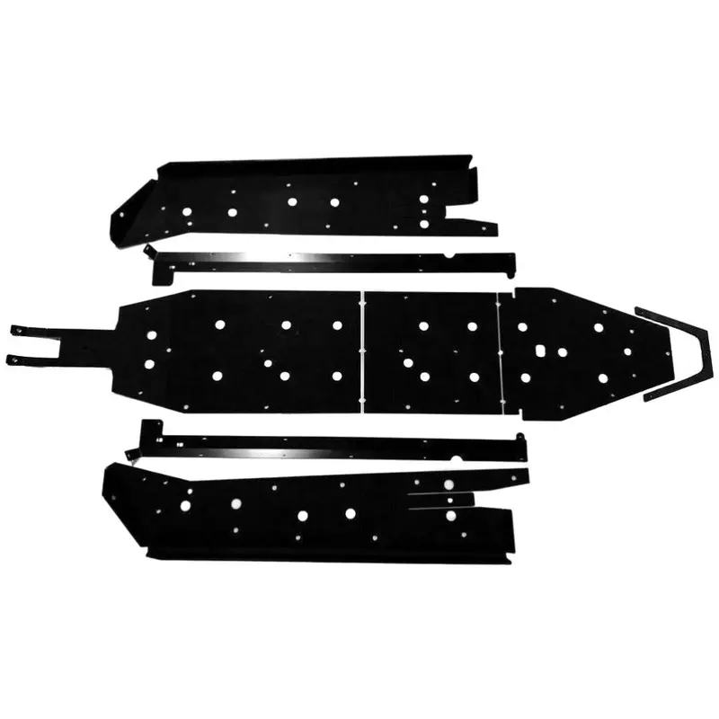 Polaris Rzr Pro Xp 4 Full Skid Plate With Sliders 1