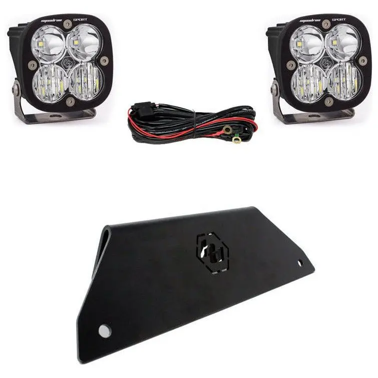 Polaris Rzr Pro Xp Squadron Sport Bumper Lower Mount Light Kit 1