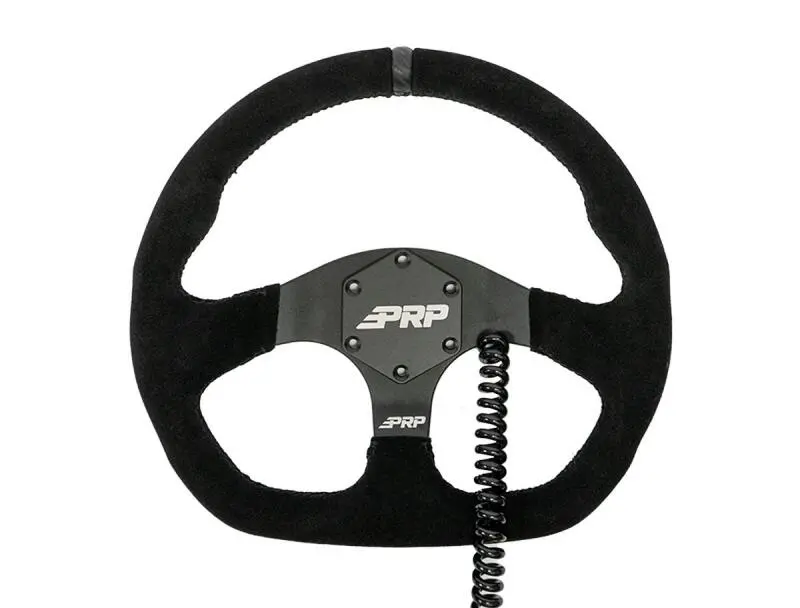 Prp Heated Comp-R Suede Steering Wheel - Black 1