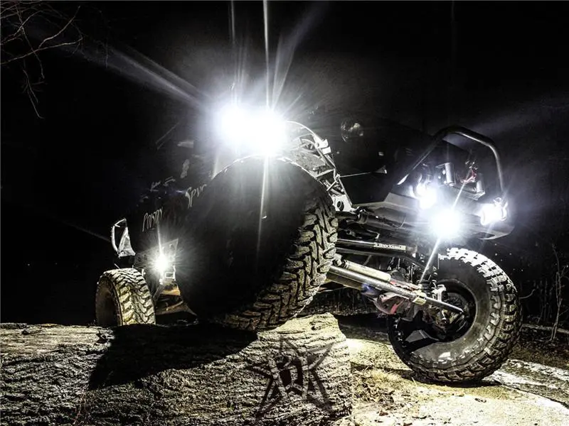 Rigid Industries Rock Light Kit- Amber (4 Lights) 1
