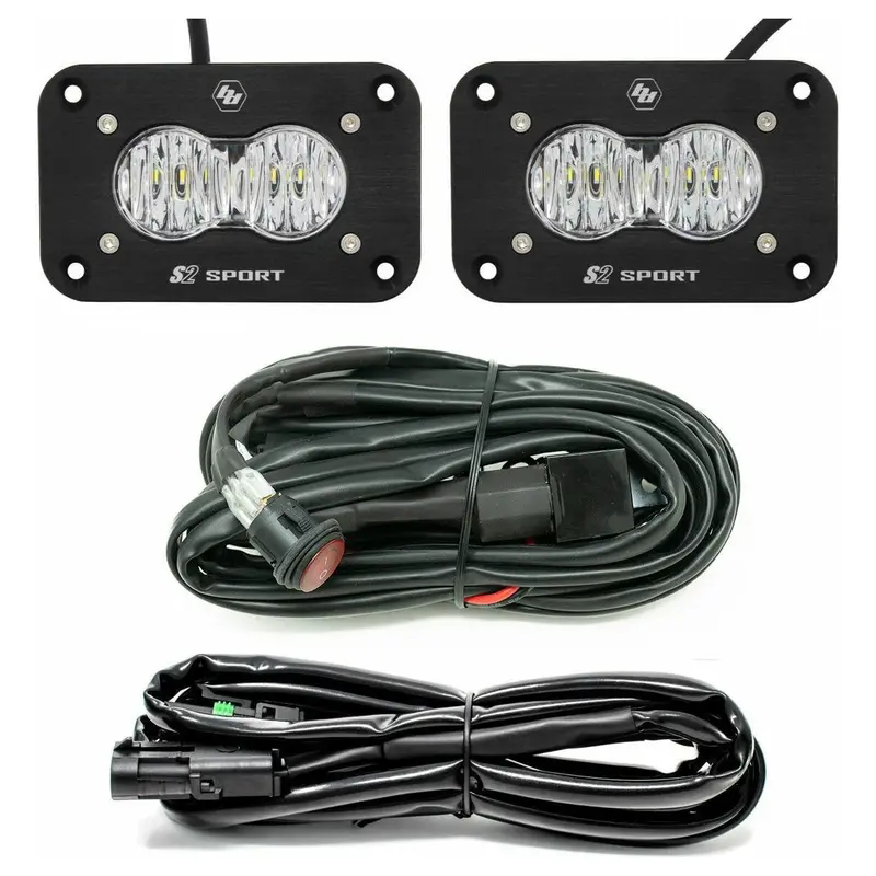 S2 Sport Flush Mount Led Light Pod Reverse Kit 1