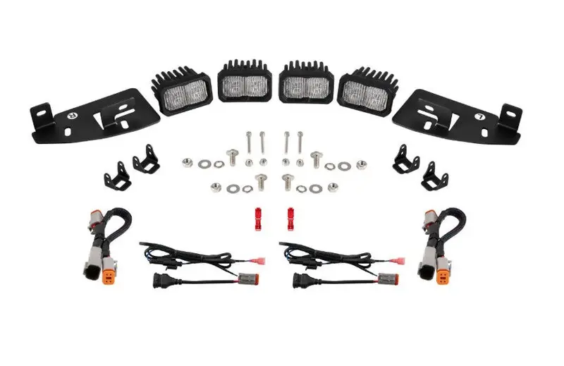 Stage Series Fog Pocket Kit For 2019-2024 Ram 1500 2