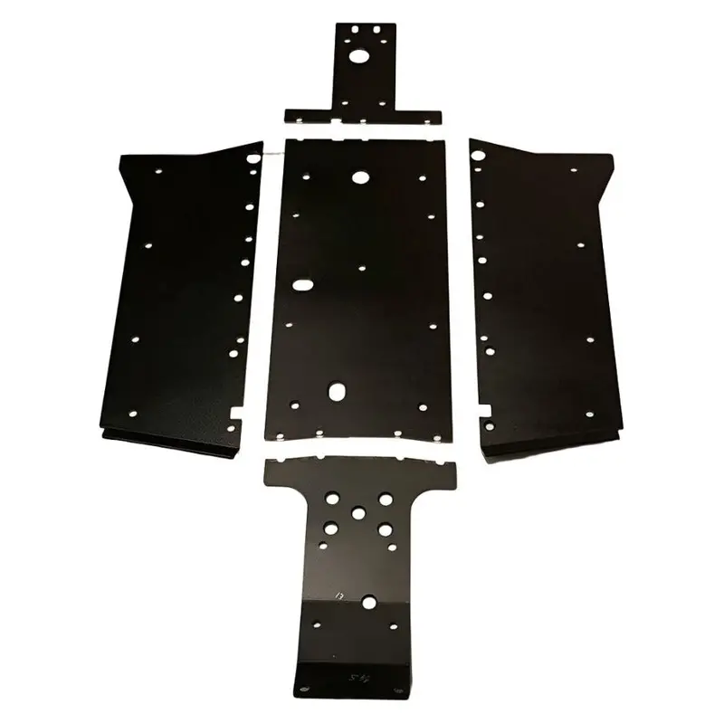Yamaha Wolverine (2016-2018) Full Skid Plate With Sliders 1