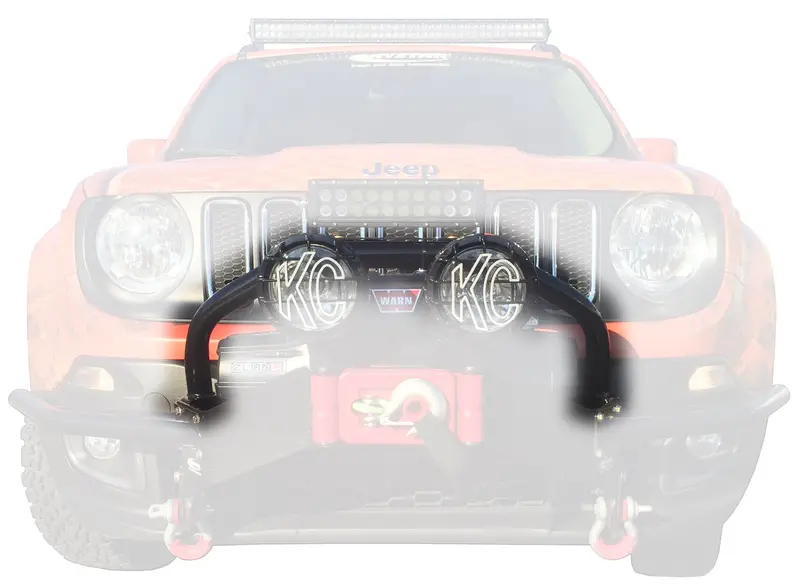 Daystar Winch Bumper Light Bar Mount – For 2015–2018 Jeep Renegade (Kj50003Bk) 1