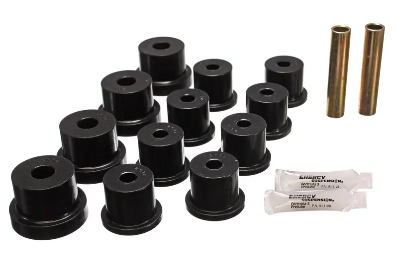 Energy Suspension Rear Leaf Spring Bushing Kit – Performance Polyurethane, Black (Part 3.2122G) 1