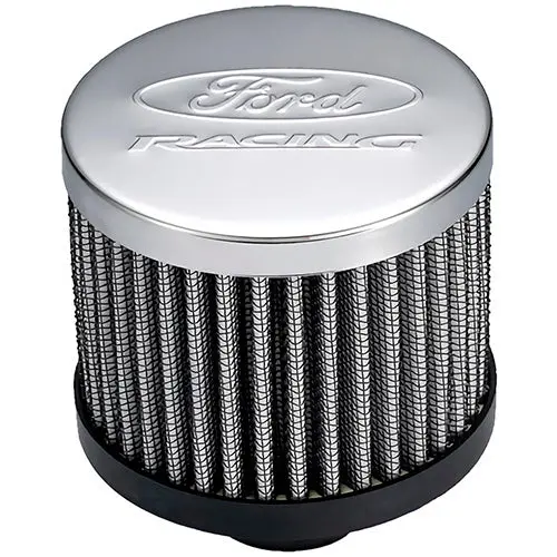Ford 302-236 Chrome Valve Cover Breather With Steel Top – Classic Engine Accents 1