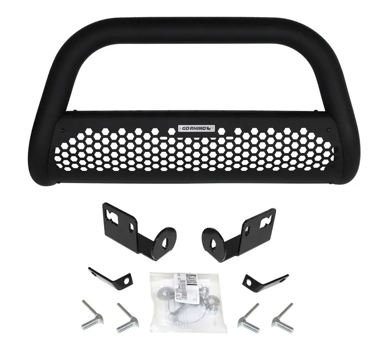 Go Rhino Defensa Rc2 Textured Black Grille – Includes Complete Installation Hardware 1