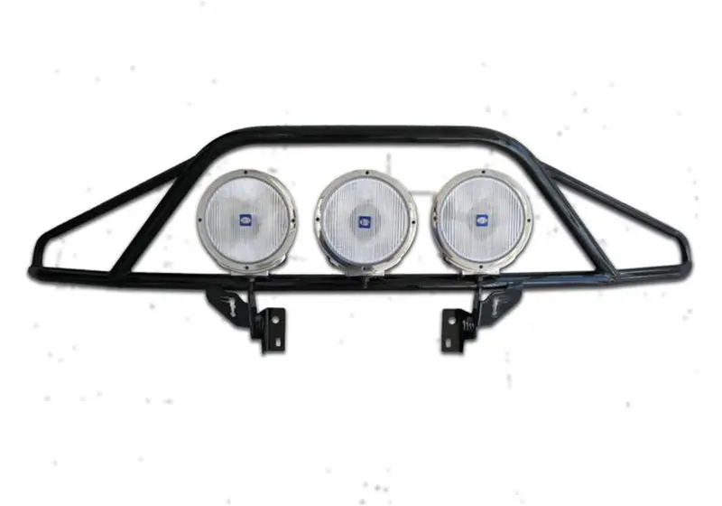N-Fab Pre-Runner Light Bar Mounting Solution – Gloss Black, Fits 2010–2019 Ram 2500/3500 1