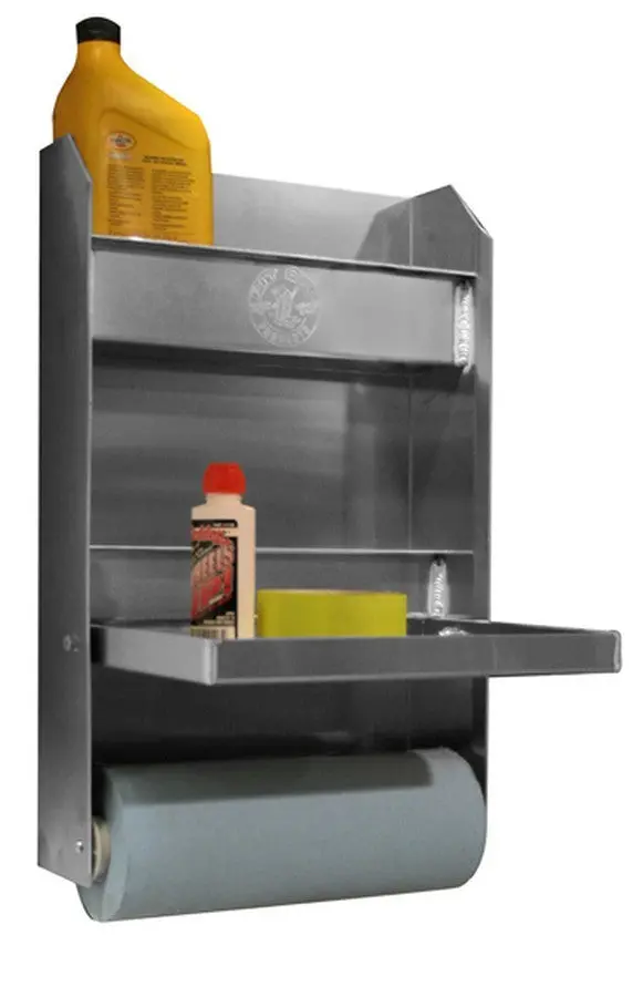 Pit-Pal 321 Jr. Trailer Cabinet – Compact 19.5" X 12" X 4.5" Door-Mounted Storage 1