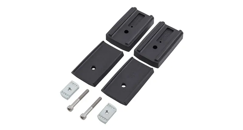 Rhino-Rack Qmhd20 Heavy-Duty Spacer Kit – 20Mm Height, Single-Bar Mounting Pair 1