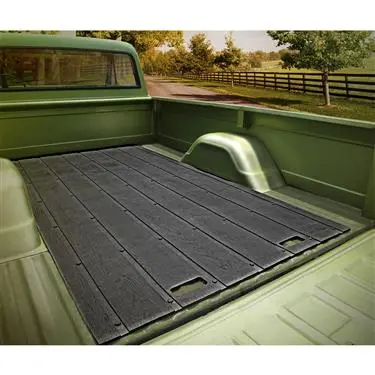 Trailfx Universal Flat Bed Mat – 8' X 4' X 3/8" Thick, Non-Raised Edge Design 1
